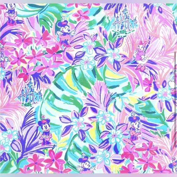 NWT Lilly Pulitzer Disney Minnie Mouse Daisy Duck belt bag - Picture 2 of 3